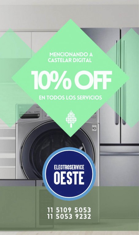 Electroservice Oeste - Servicio Técnico de Lavarropas, Secarropas, Heladeras, y Aires Acondicionados