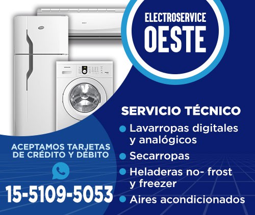 Electroservice Oeste - Servicio Técnico de Lavarropas, Secarropas, Heladeras, y Aires Acondicionados