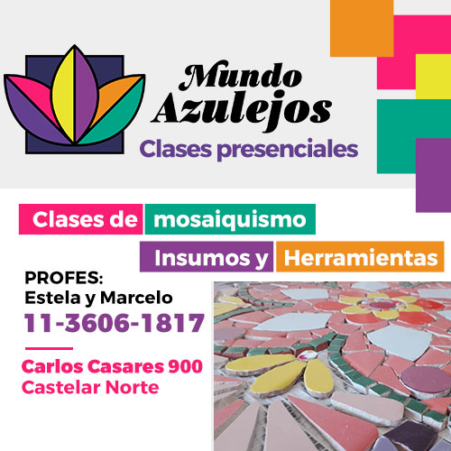 Mundo Azulejos - Escuela de mosaiquismo