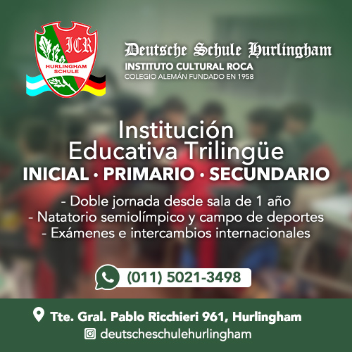 Deutsche Schule Hurlingham - Institución Educativa Trilingüe | Inicial · Primario · Secundario