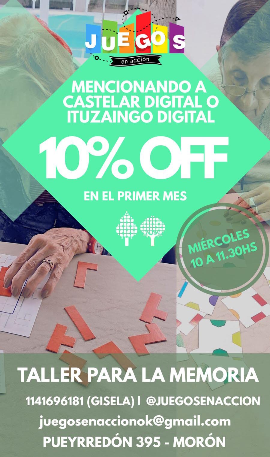 Juegos en Acción - Taller de estimulación de la memoria