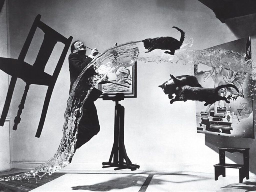 Dalí Atomicus de Philippe Halsman