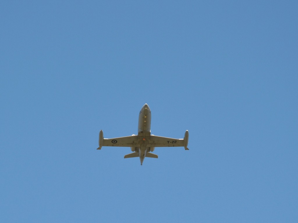 Learjet de tareas aerofotográficas