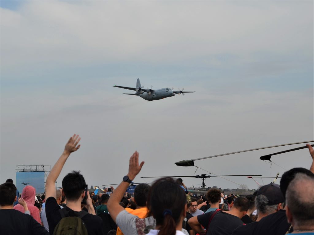 C-130 Hércules. 