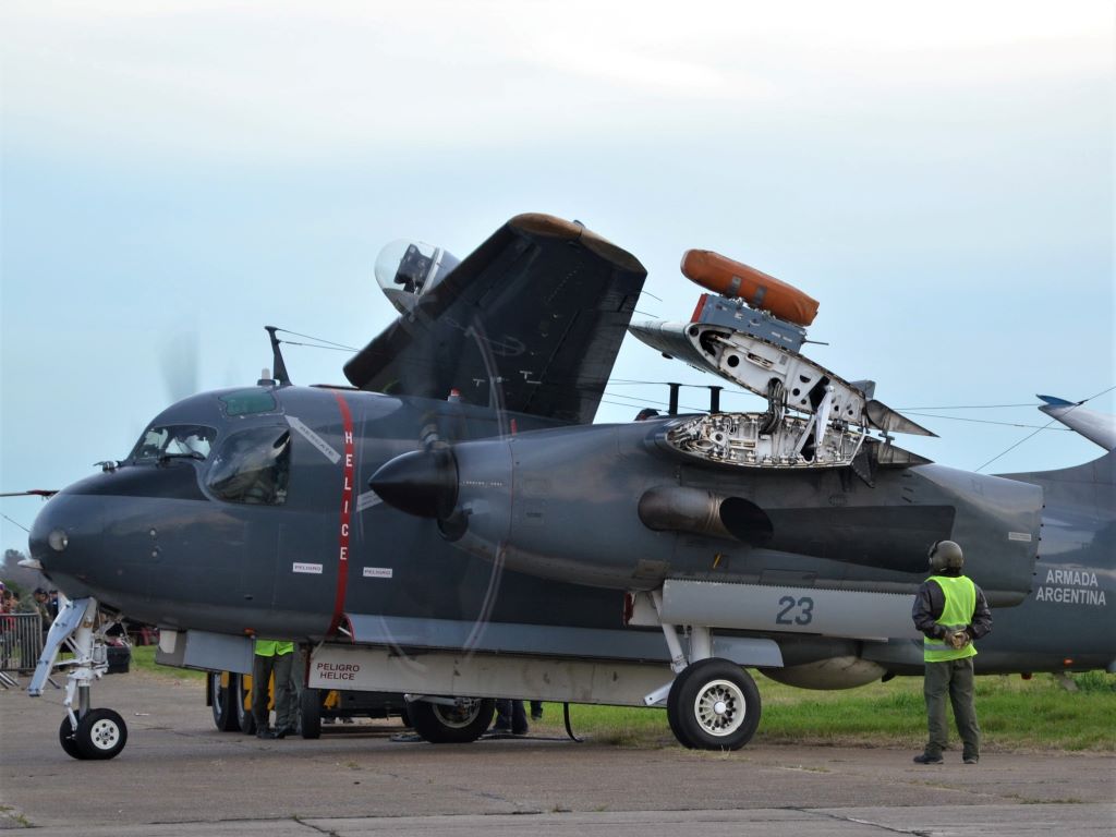 Grumman S-2 Turbotracker de la Armada Argentina. 