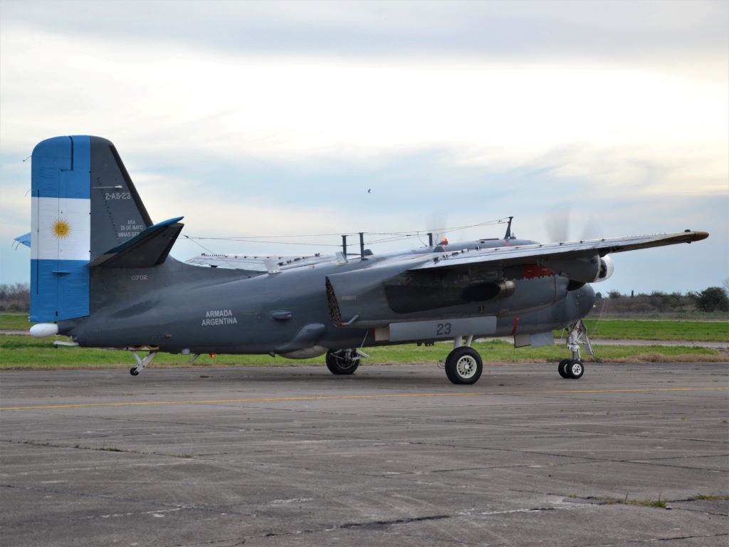 Grumman S-2 Turbotracker de la Armada Argentina. 