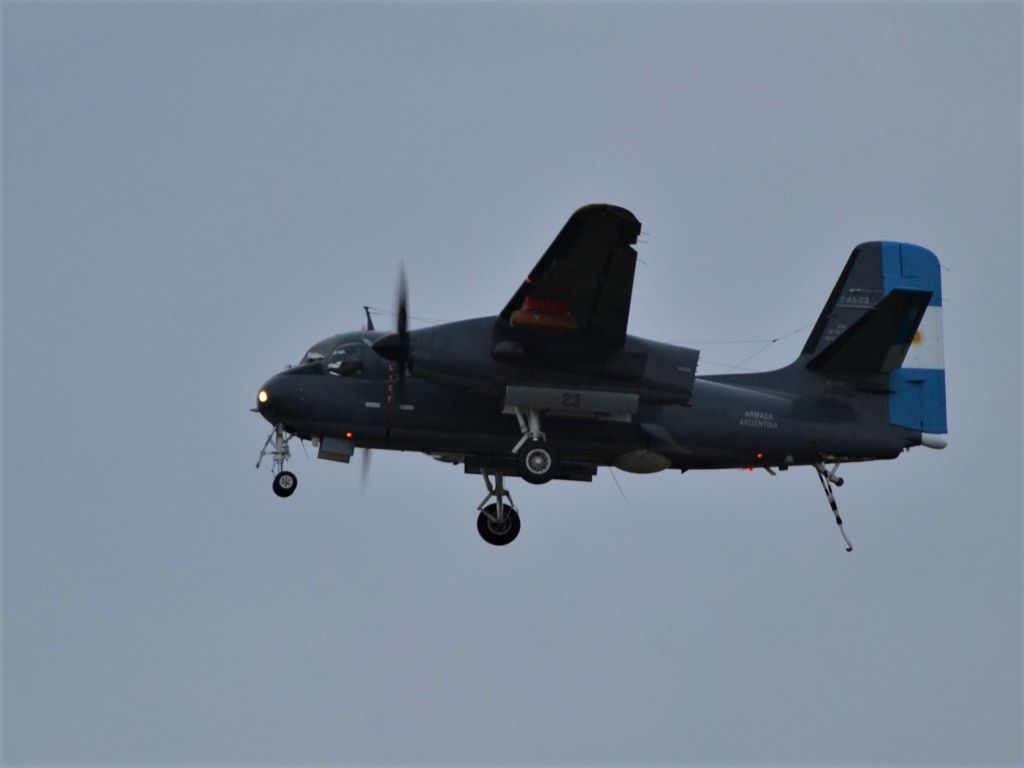 Grumman S-2 Turbotracker de la Armada Argentina. 