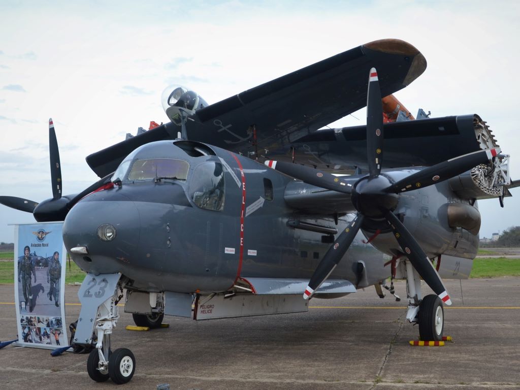 Grumman S-2 Turbotracker de la Armada Argentina. 