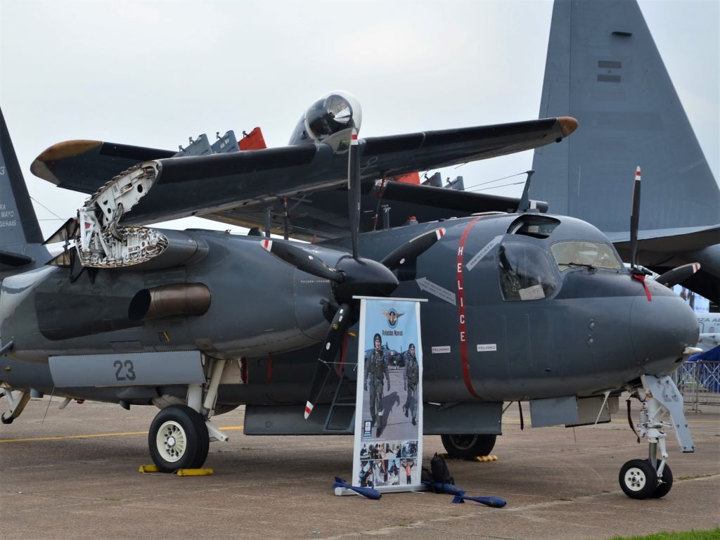 Grumman S-2 Turbotracker de la Armada Argentina. 