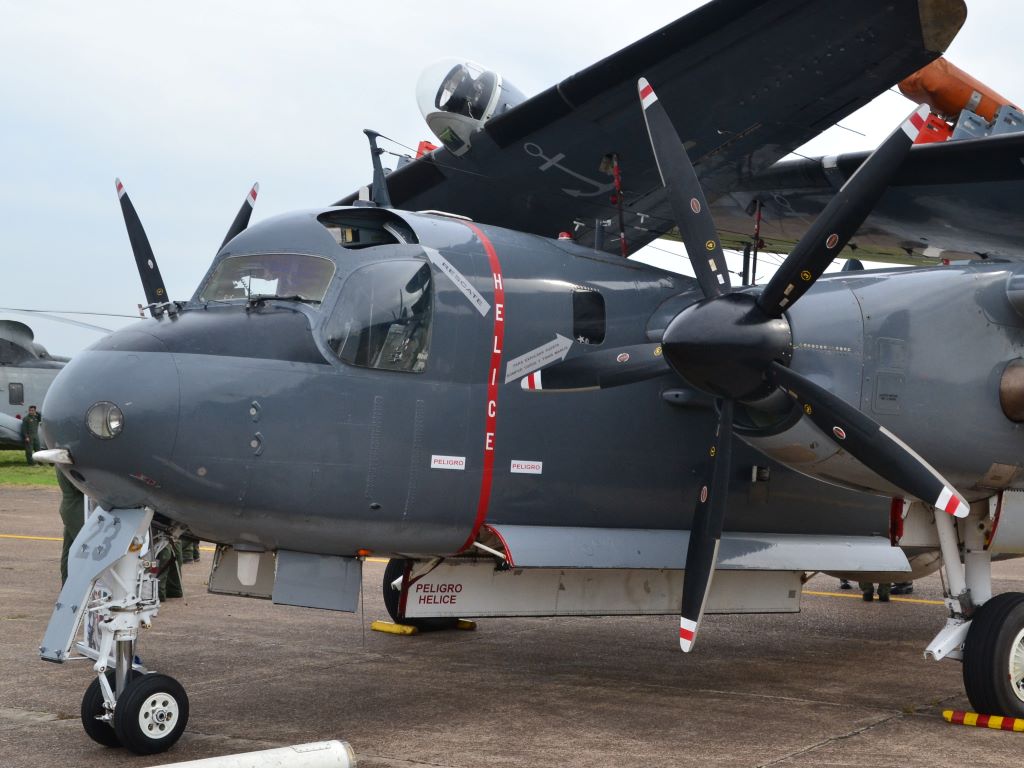 Grumman S-2 Turbotracker de la Armada Argentina. 