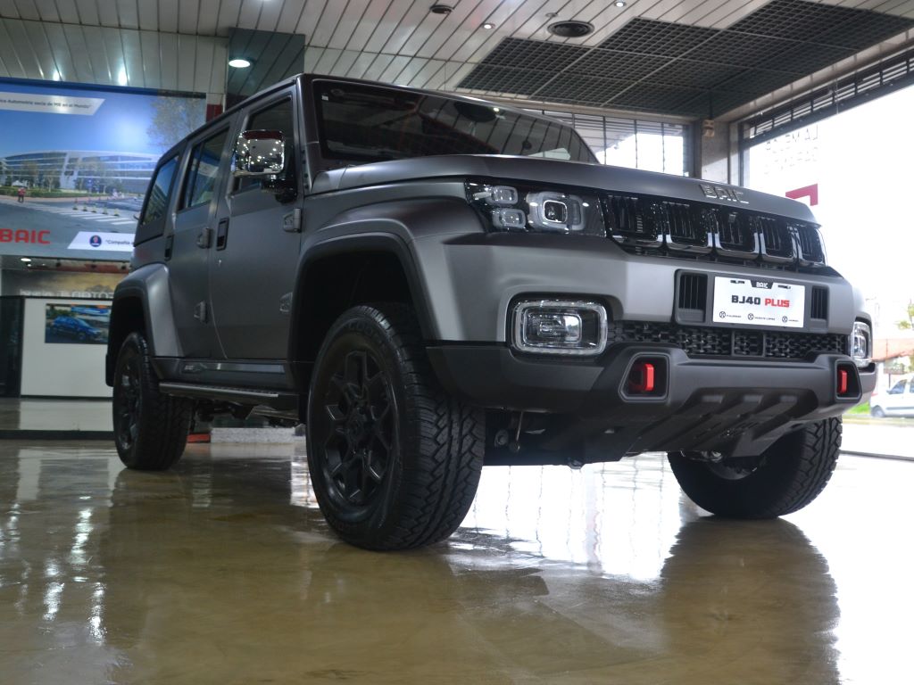 La BJ40 es un homenaje a Jeep y Beijing. 