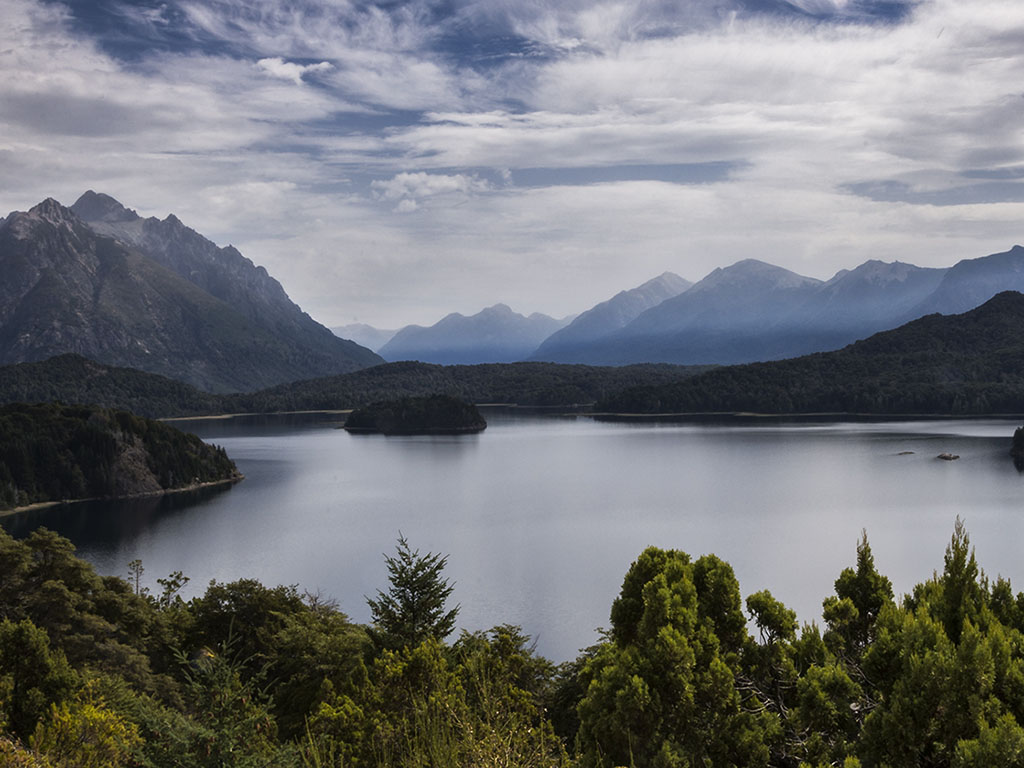 Postal de Bariloche, Patagonia