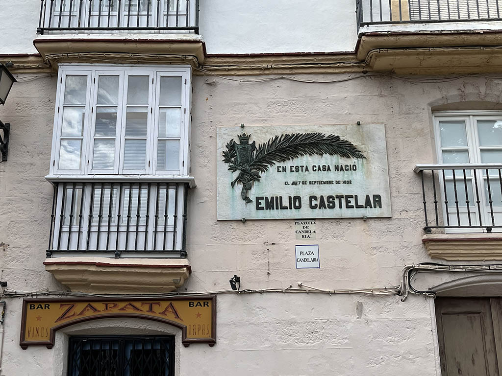 Cádiz y la Casa Natal de Emilio Castelar