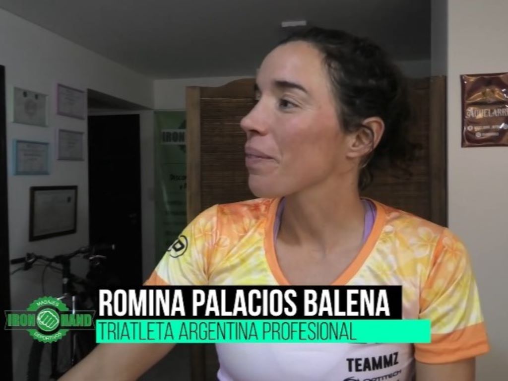 Romina Palacios Balena en Charlas Iron Hand