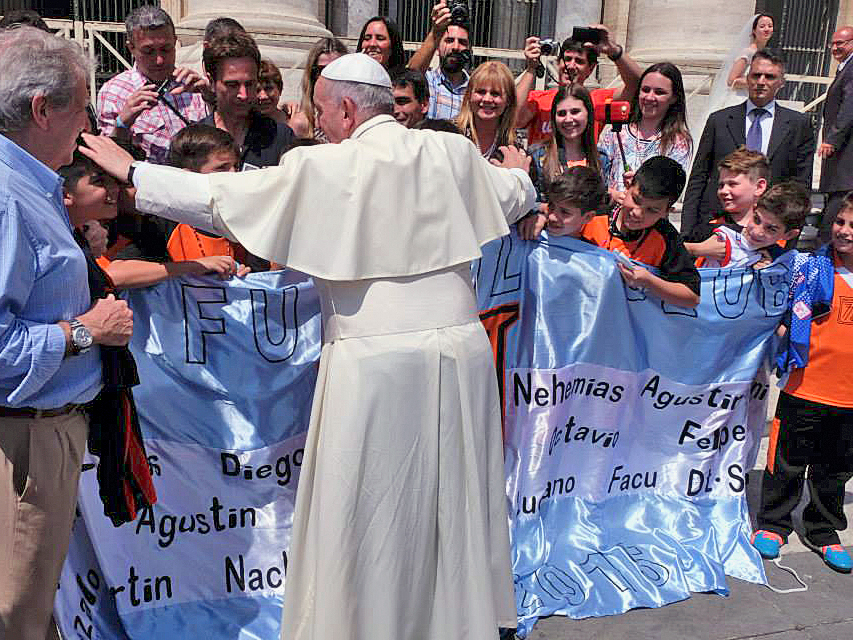 La bendición del Papa Francisco