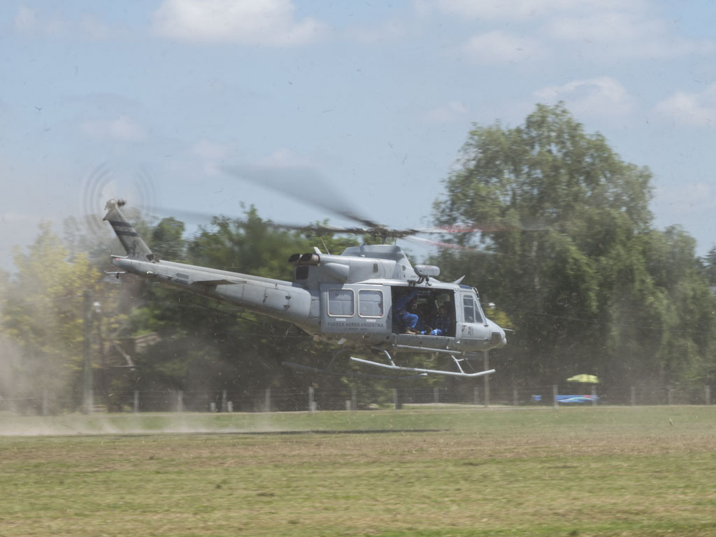 Bell 412 de la Fuerza Aérea Argentina. 