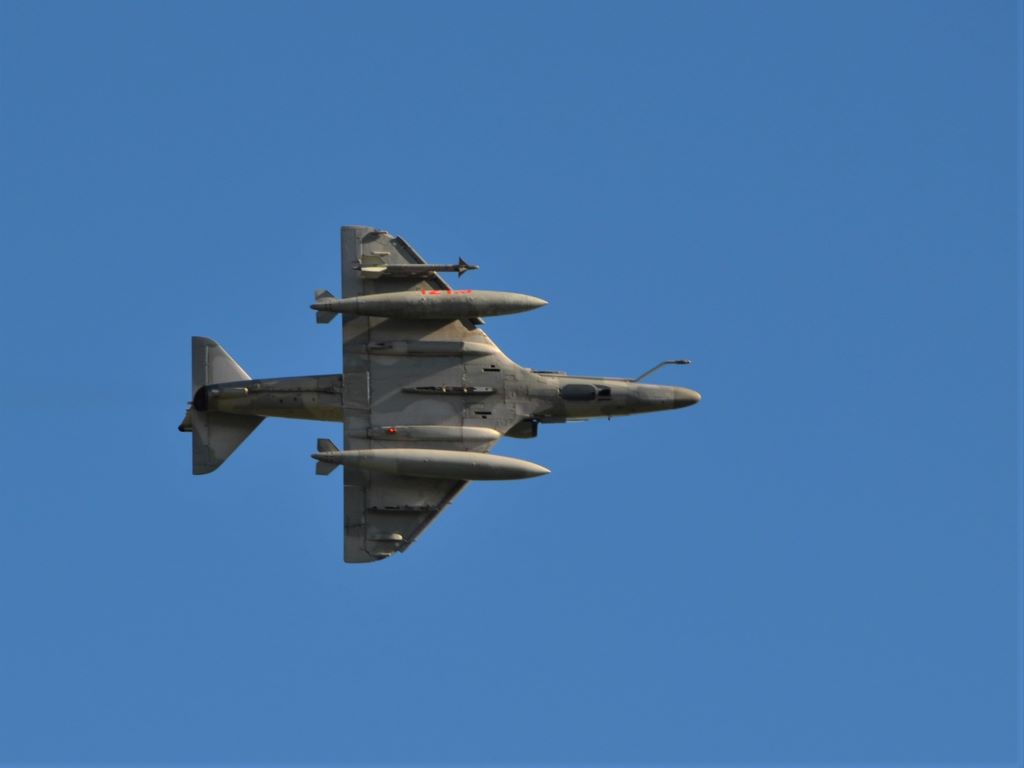 A-4AR Fightinghawk sobre Morón en el Argentina Vuela 2023.