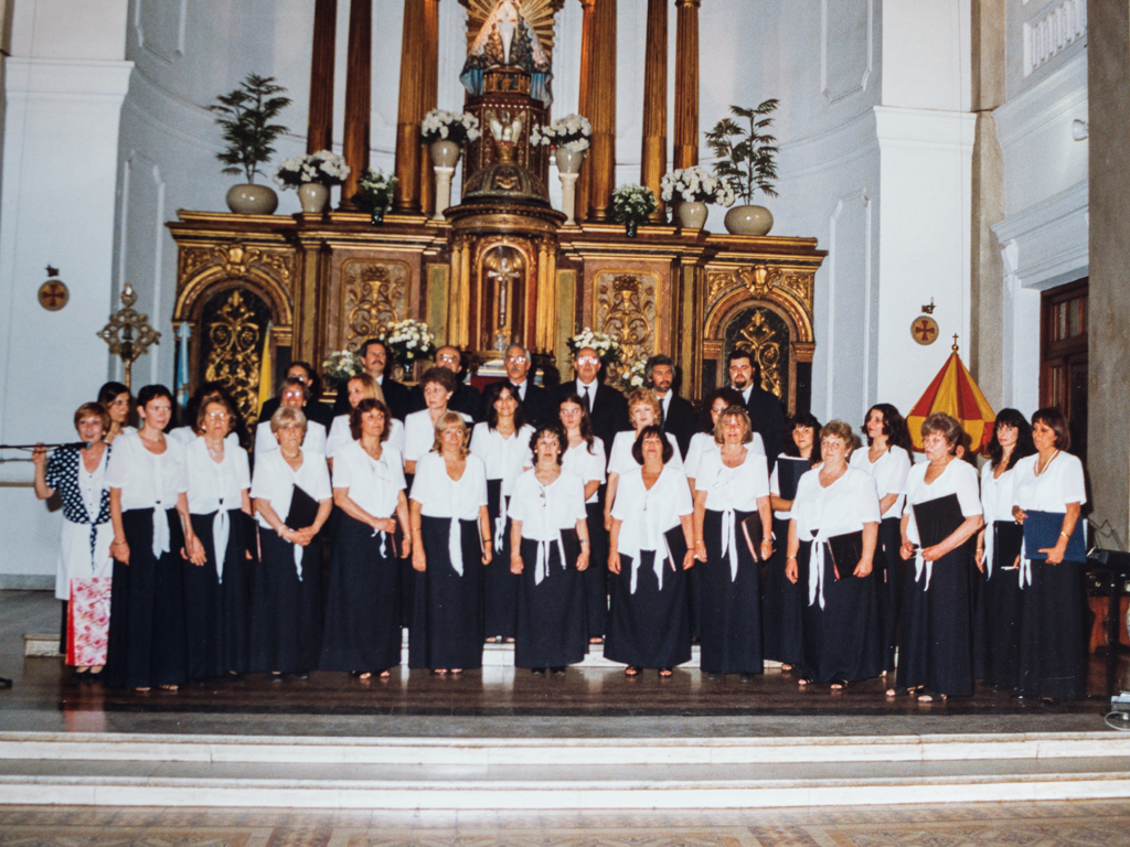 Noviembre de 1998, Coral Vox Spei en la Catedral de Morón