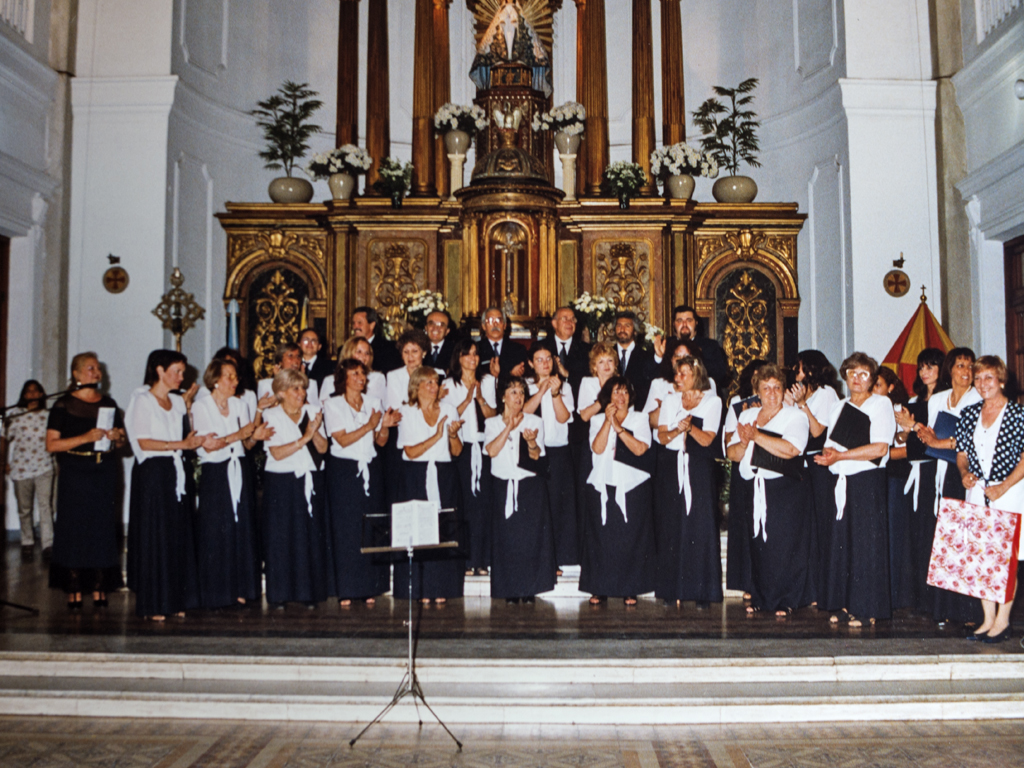 Noviembre de 1998, Coral Vox Spei en la Catedral de Morón