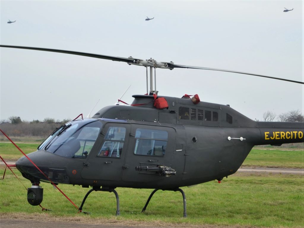 Agusta Bell - 206 del Ejército Argentino. 