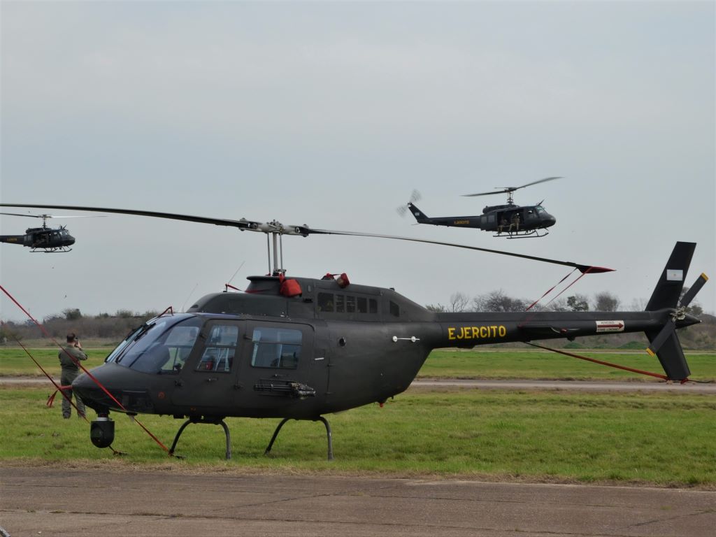 Agusta Bell - 206 del Ejército Argentino. 