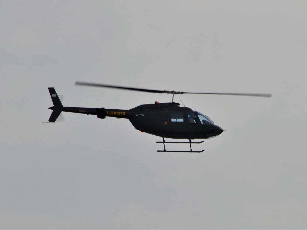 Agusta Bell - 206 del Ejército Argentino. 