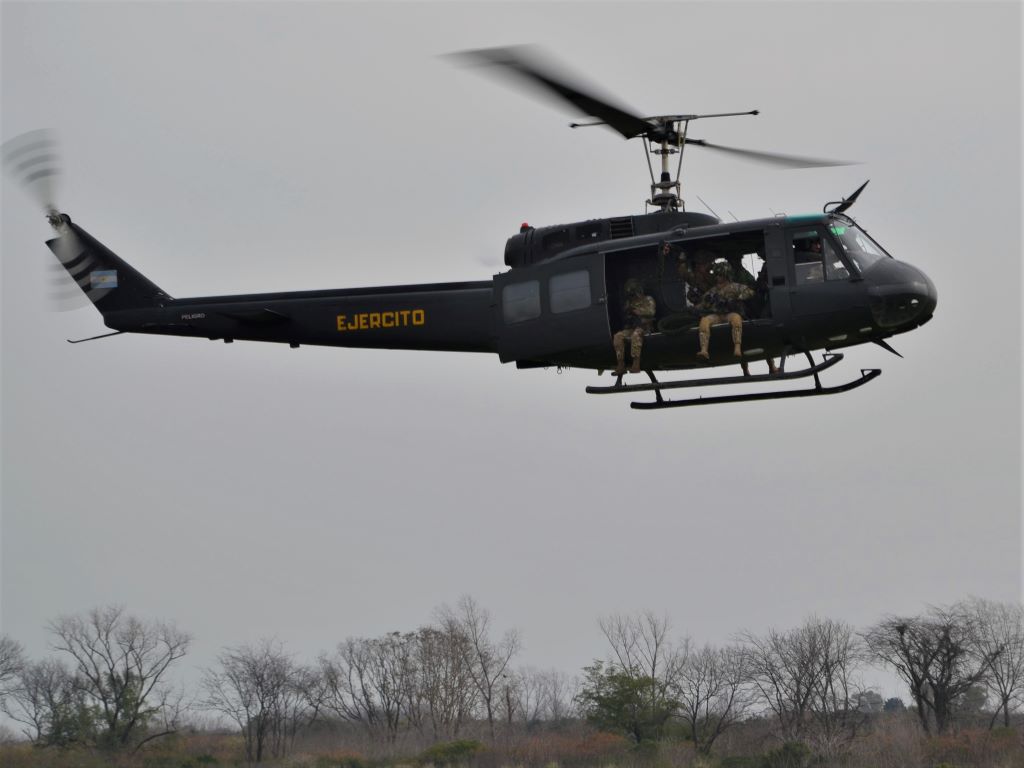 Bell UH-1H del Ejército Argentino. 