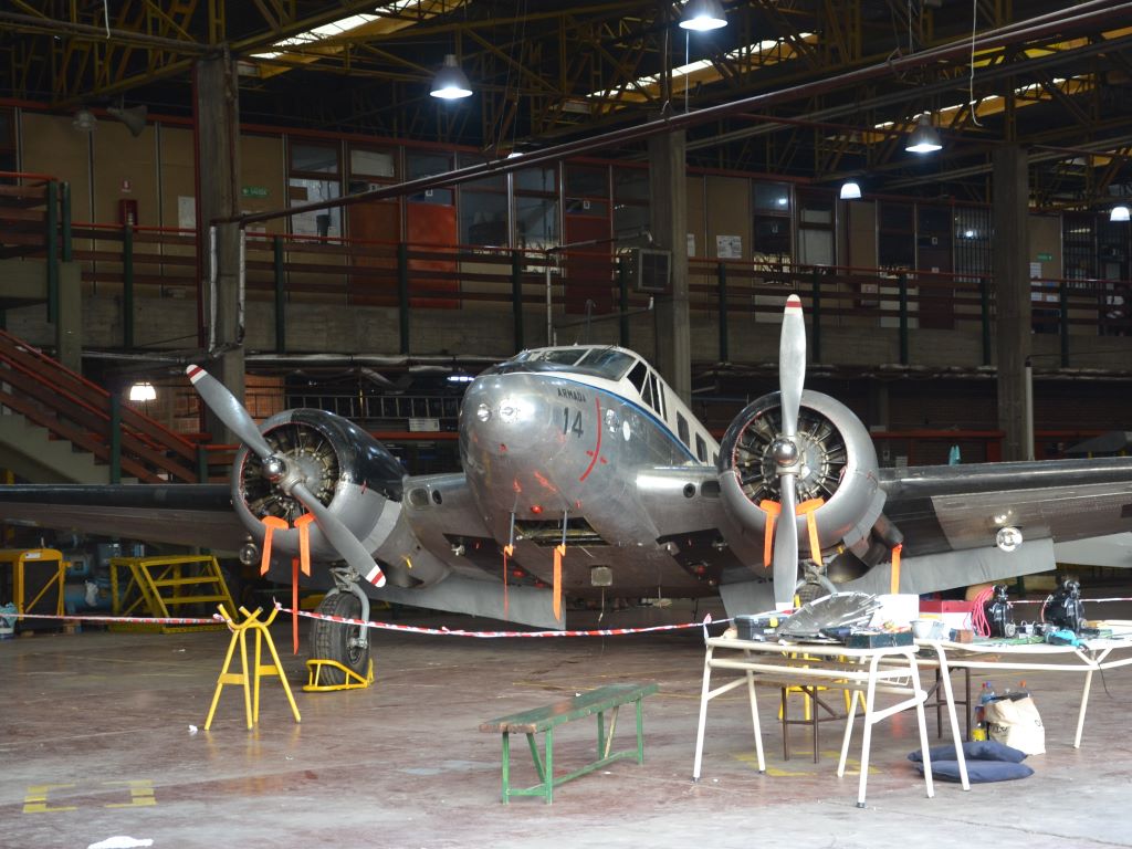 C-45H que perteneció a la Armada Argentina. 
