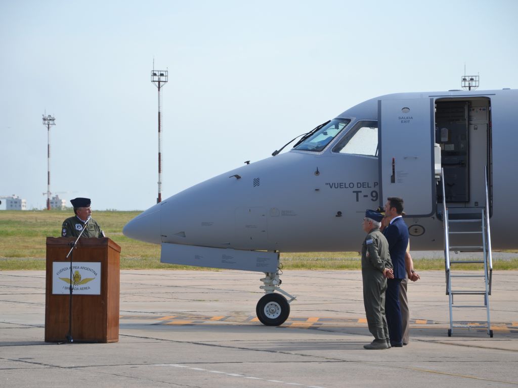 Jefe del Estado Mayor General de la Fuerza Aérea, Brigadier General Fernando Mengo.