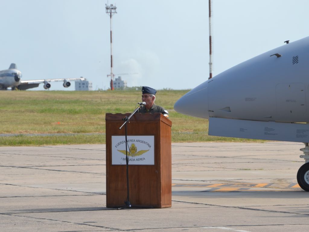 Jefe del Estado Mayor General de las Fuerza Armadas, Brigadier General Xavier Isaac.