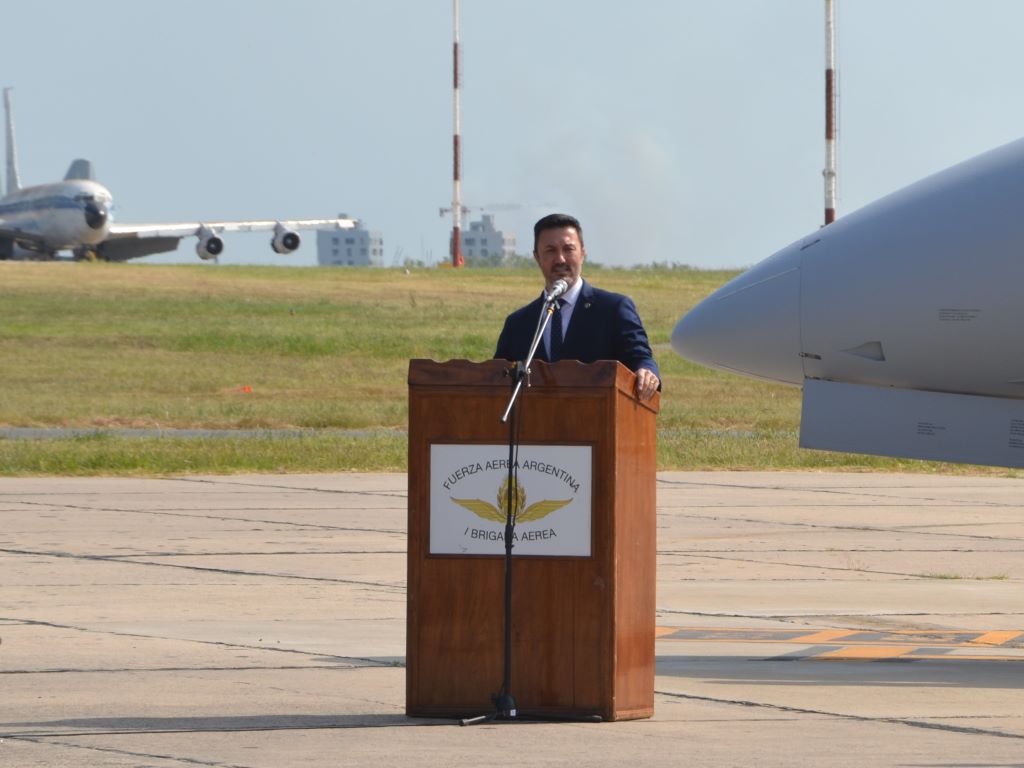 Ministro de Defensa, Luis Petri. 