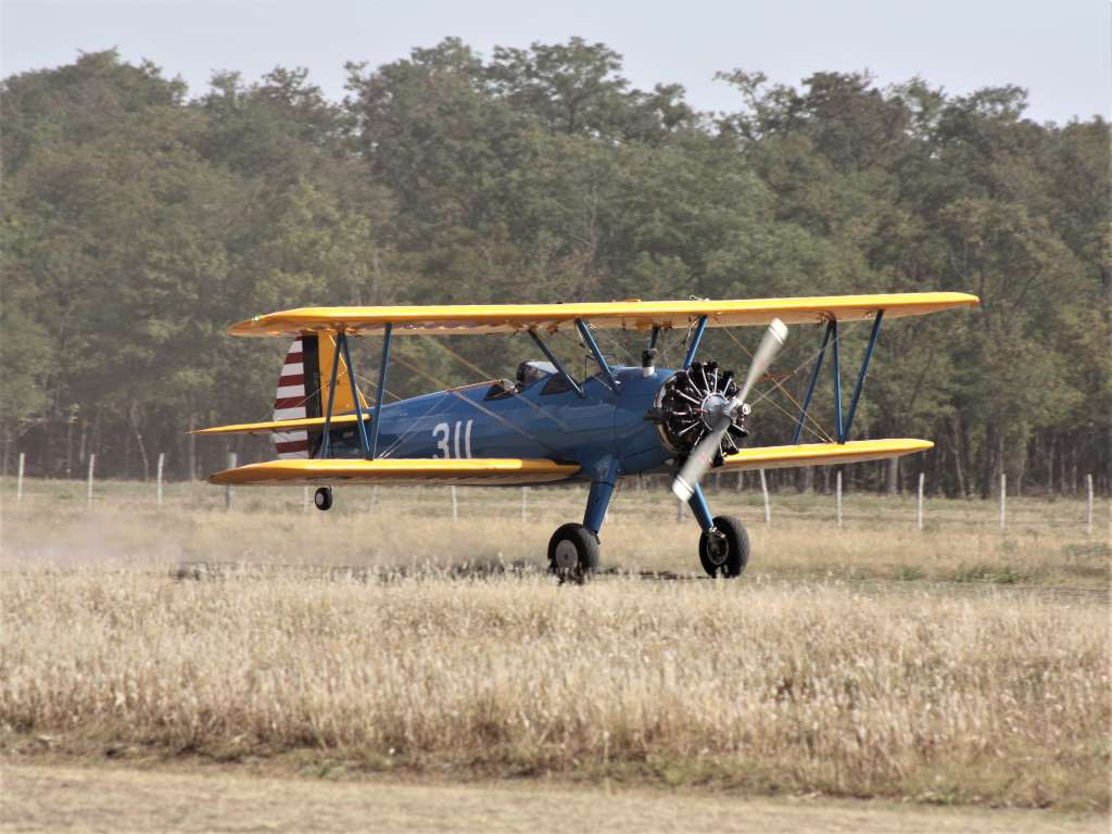 Boeing Stearman. Foto: Damián González 