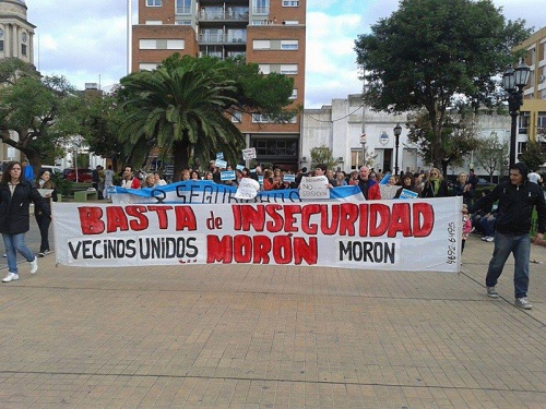 Vecinos de Castelar piden Seguridad