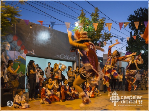 Castelar festejó 45 años como ciudad, con baile, música y arte