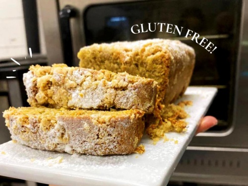 Budín de naranja ¡Vegano y libre de gluten!