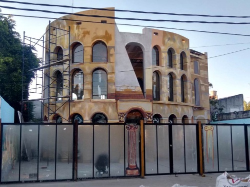 Rubén Díaz Inaugurará su Coliseo Romano de Ituzaingó