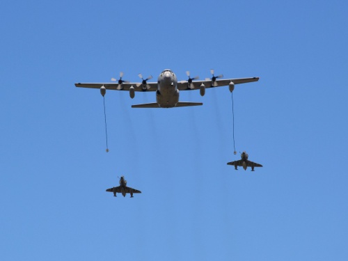 La Fuerza Aérea conmemoró su Bautismo de Fuego en El Palomar