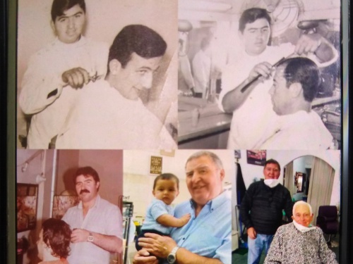 Cumplió 50 años de trayectoria cortando el pelo en Castelar