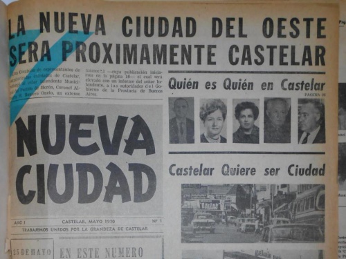 50 años de Castelar: Un diario desaparecido logró que el pueblo fuera ciudad