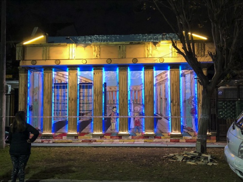 Ituzaingó tiene su propio Partenón de la mano de Rubén Díaz