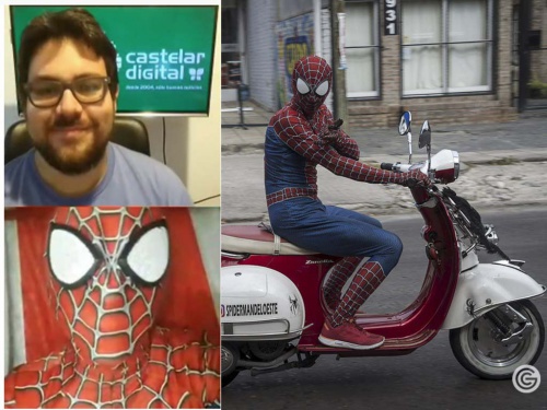 Spiderman del Oeste: “me sacan 3000 fotos por día”
