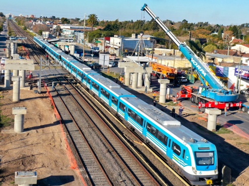 El Sarmiento funcionará sólo hasta Castelar durante el fin de semana