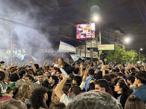 &iexcl;Argentina a la Final! As&iacute; lo celebr&oacute; Castelar