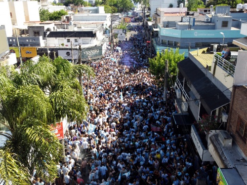 ¡ARGENTINA CAMPEÓN! Mirá los festejos de Zona Oeste