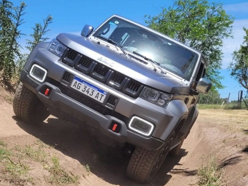 Off Road: Mirá cómo la BAIC BJ40 supera todo tipo de terreno