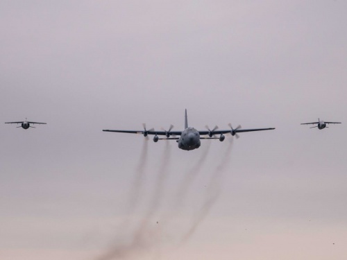 La Fuerza Aérea recibió un nuevo Hércules en El Palomar