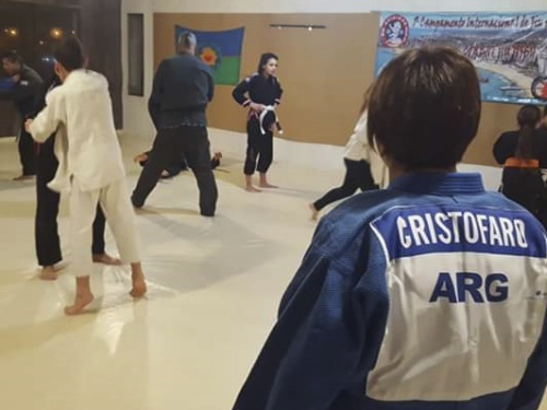 La campeona de judo Cintia Cristofaro abrió su propia escuela