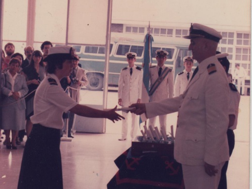 Claudia Puebla, docente de la Escuela Nacional de Pesca