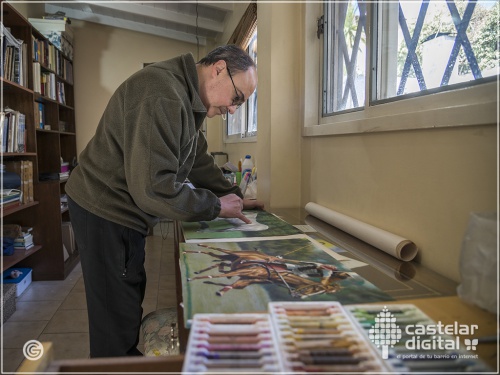 Cristián García Zárate: "en los trazos se ve al artista"