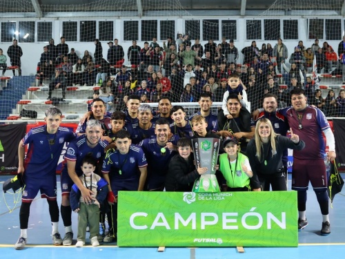 &iexcl;Dale campe&oacute;n! Deportivo Castelar es bicampe&oacute;n de la Copa Munich de futsal